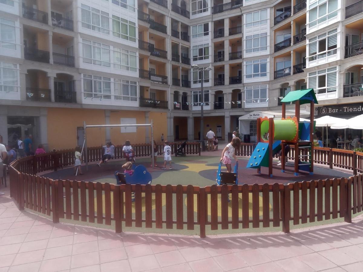 En Primera Linea De La Playa Rapadoira Foz Exterior foto